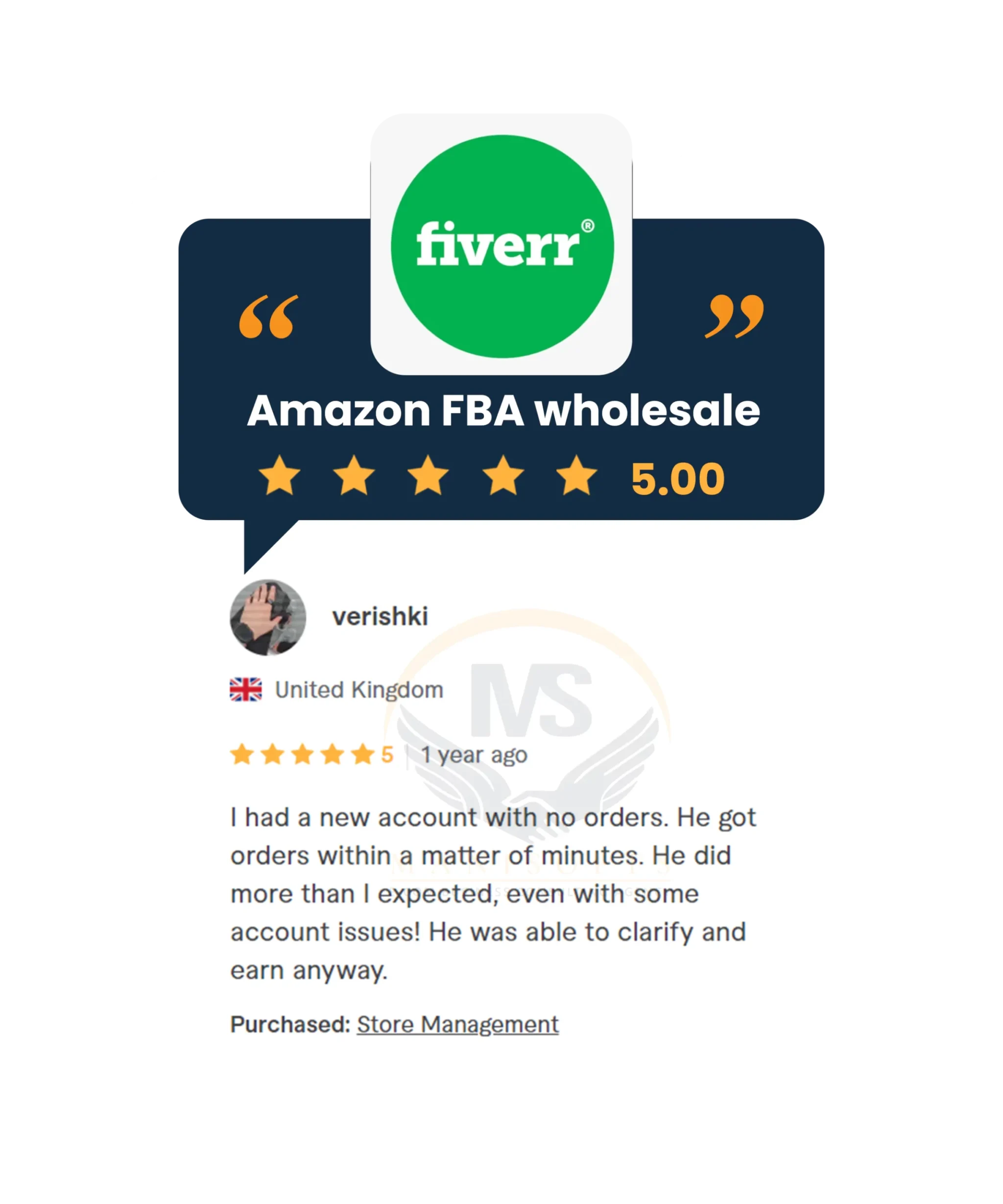 Fiverr review for manisofts