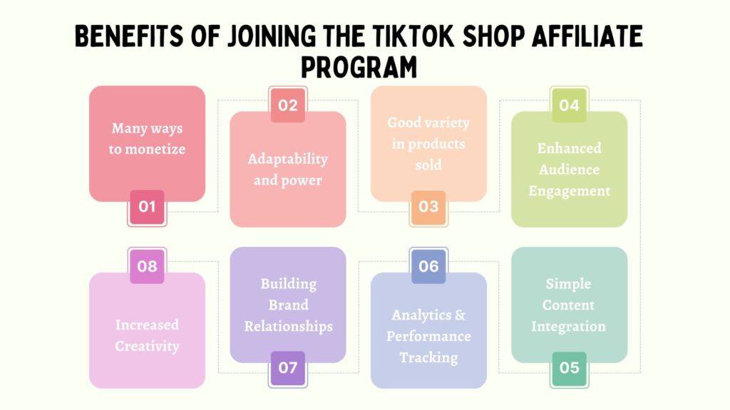 Benefits of Joining the TikTok Shop Affiliate Program