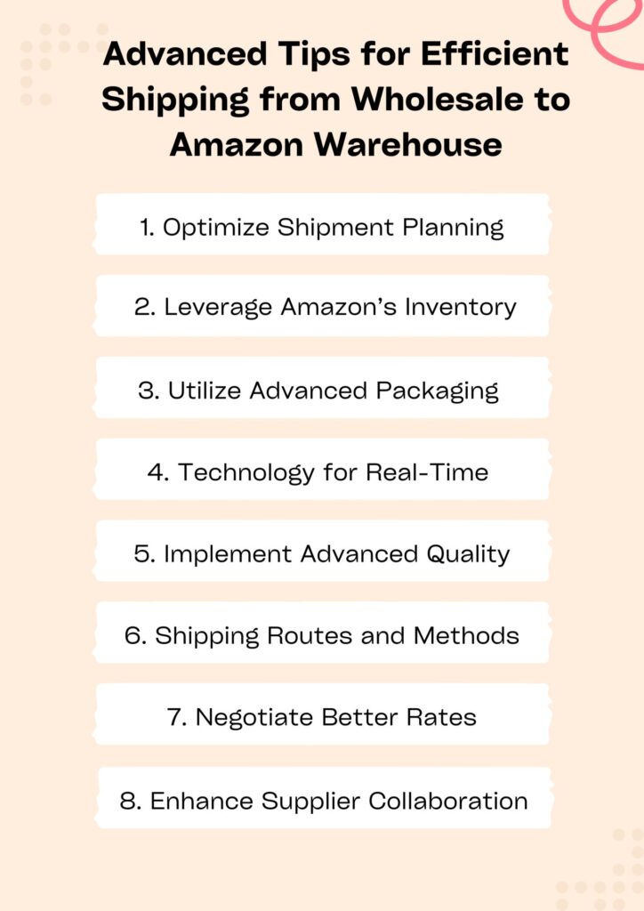 Advanced Tips for Efficient Shipping from Wholesale to Amazon Warehouse